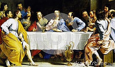 The Last Supper Editorial Stock Photo