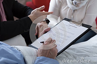 Last will and testament Stock Photo