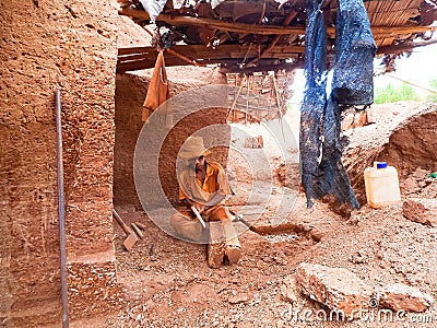 Laterite algorithm location Editorial Stock Photo