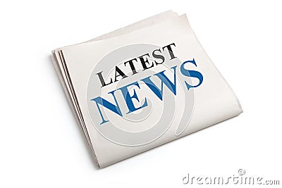 Latest News Stock Photo