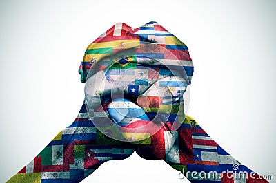 The Latin American countries Stock Photo