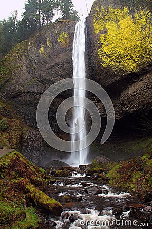 Latourell Falls Stock Photo