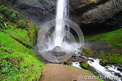 Latourell Falls Stock Photo