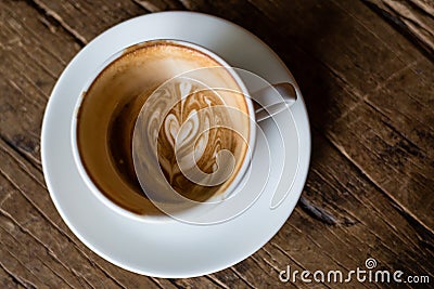 Latte Stock Photo