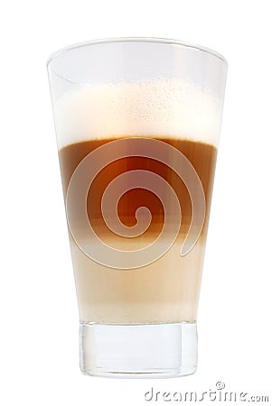 Latte macchiato Stock Photo