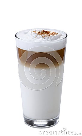 Latte macchiato Stock Photo