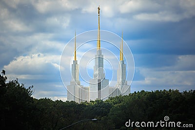 Latter Day Saints LDS Mormon Temple Stock Photo