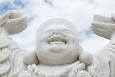 Laughing Buddha Stock Photo