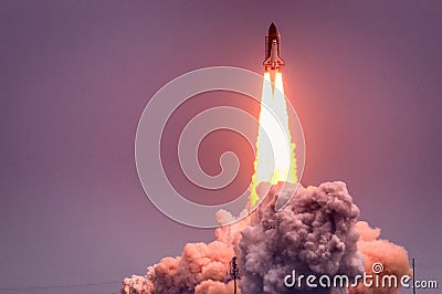 Launch of Atlantis-STS-135 Stock Photo