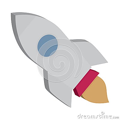 Launch Isometric vector icon which can easily modify or edit Vector Illustration