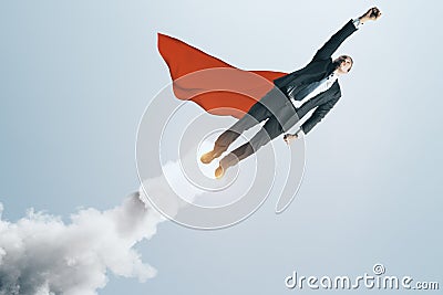 Confidence and start up concept Stock Photo