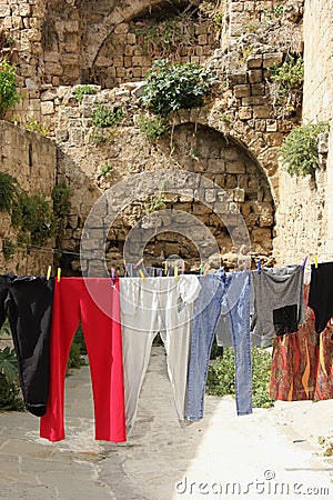 Laundry Stock Photo