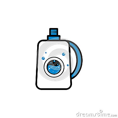 Laundry soap vector design template illustration Vector Illustration