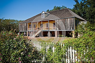 Laura Plantation House Stock Photo