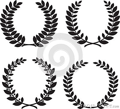 laurel wreath Vector Illustration