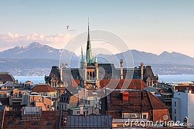 Lausanne, Switzerland Stock Photo