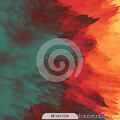 Lava. Abstract background. Modern pattern. Vector Illustration For Your Design Vector Illustration