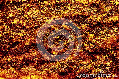 Lava Background, Heat Volcano Texture Stock Photo