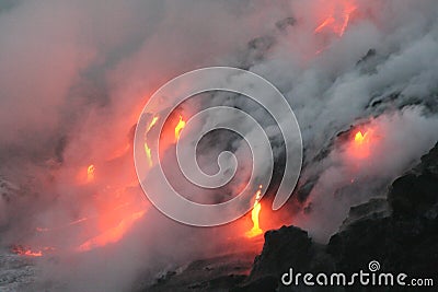 Lava flow 3 Stock Photo