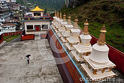 Lava Monastery Editorial Stock Photo