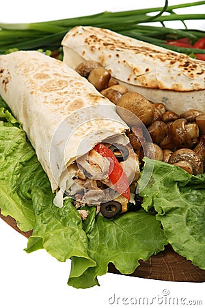 Lavash Stock Photo