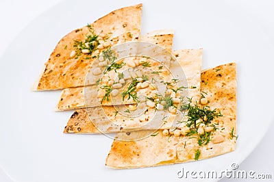 Lavash, wheat bread Stock Photo