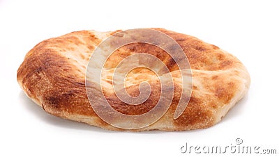 Lavash on white Stock Photo