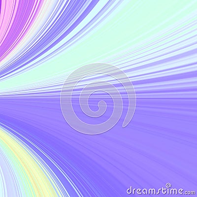 Lavender blue background with lilac and blue curved stripes. Stock Photo