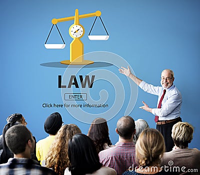 Law Judgement Rights Weighing Legal Concept Stock Photo