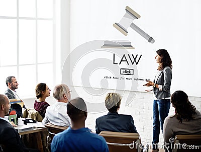 Law Lawyer Governance Legal Judge Concept Stock Photo