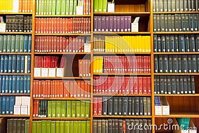 Law Library Editorial Stock Photo