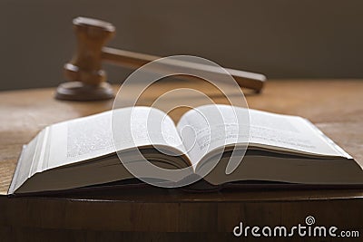 Law and order Stock Photo