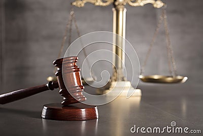 Law theme. Stock Photo