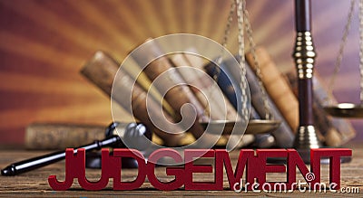 Law wooden gavel barrister, justice concept, legal system concept Stock Photo