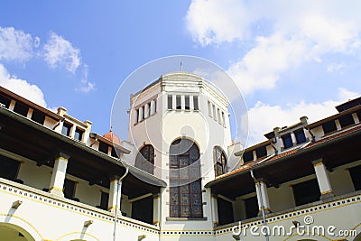 The Lawang Sewu Building in Semarang Stock Photo