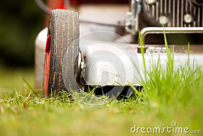 Lawn-mower Stock Photo