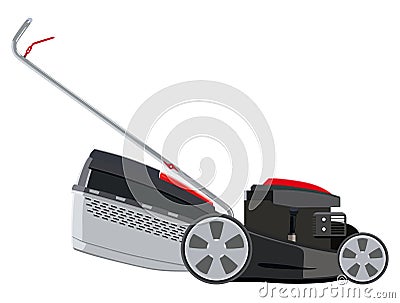 Lawn mower Vector Illustration