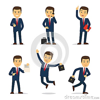 Lawyer or attorney cartoon character vector Vector Illustration