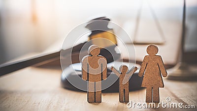 Lawyer Scales Justice - Law Concepts on Human Rights Stock Photo