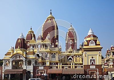 Laxmi Narayan temple, New Delhi, India Stock Photo