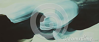 Layered ink patterns creating a subtle interplay of shapes and opacities in an abstract composition Stock Photo