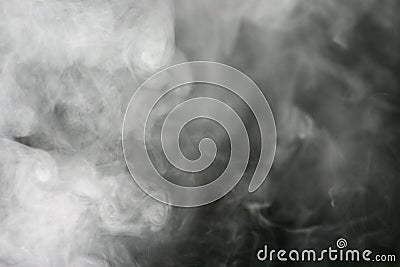 Layered smoke Stock Photo