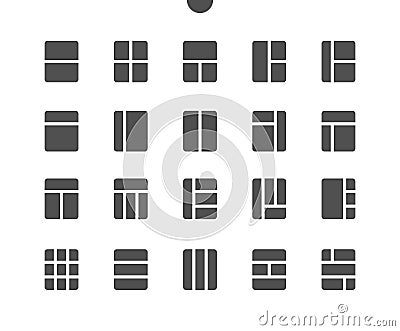 Layout v5 UI Pixel Perfect Well-crafted Vector Vector Illustration