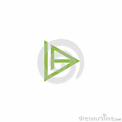 LB Logo Design. Letter BL Logo Vector Vector Illustration