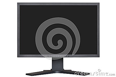 LCD Monitor Stock Photo