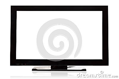 LCD television Stock Photo