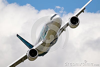 New Airbus A330neo airliner plane Editorial Stock Photo