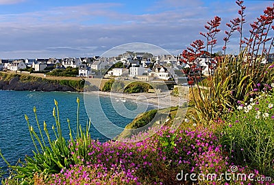 Le Conquet in Finistere in Brittany Stock Photo