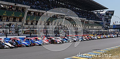 Le Mans / France - June 13-14 2017: 24 hours of Le Mans Editorial Stock Photo