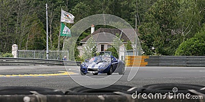 Le Mans Racing Car Circuit Track Editorial Stock Photo